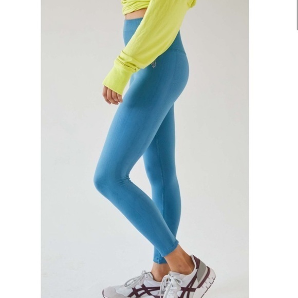Free People Pants - NWT FP Movement Free Throw Legging / Coastline